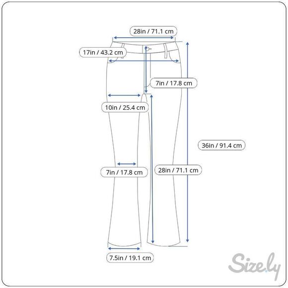 Mossimo Women's Bootcut Jeans Size 2S Medium Wash Blue Denim 28x28 - Picture 2 of 10